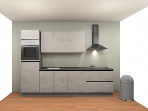 Nobilia - Riva Decor Betongrau - Kücheneinrichtung