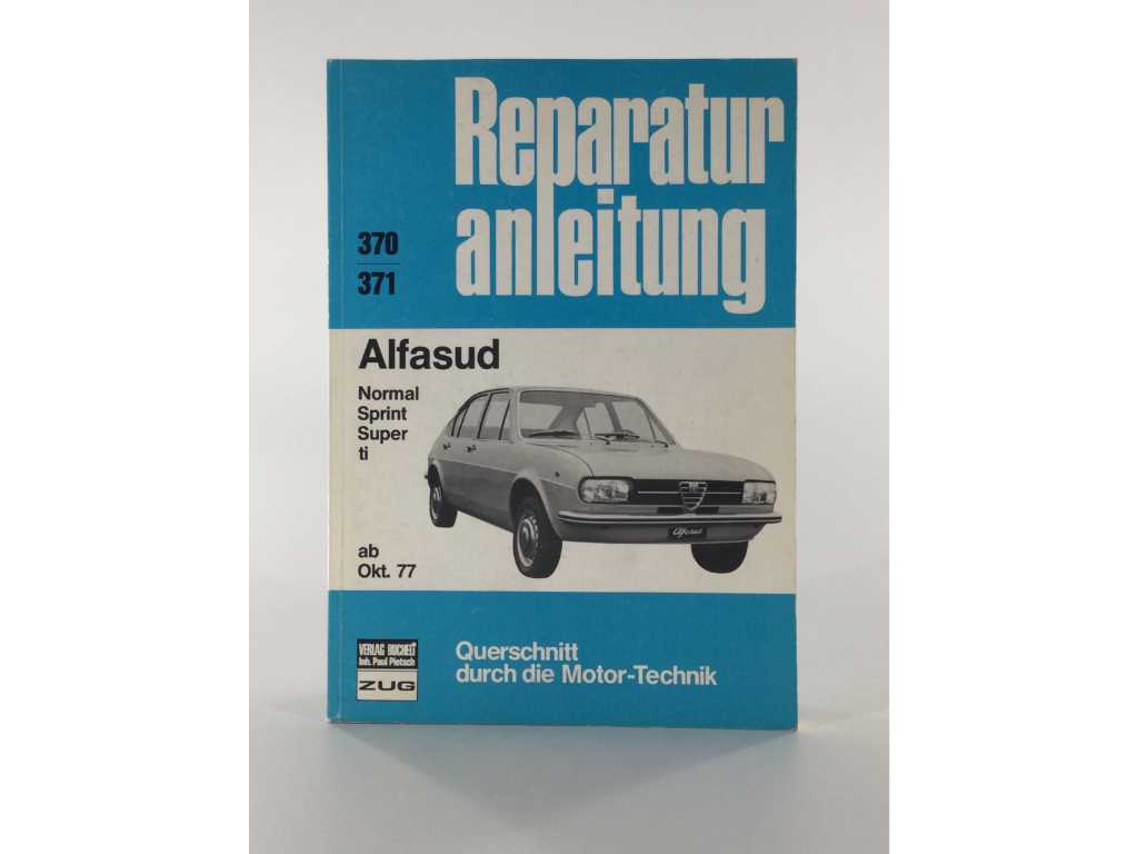 Alfasud Reparatie Handboek 370/371/Auto Thema Boek