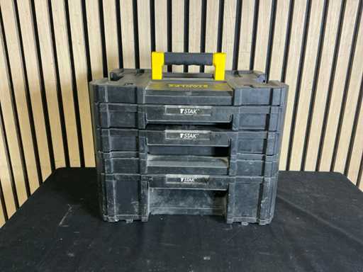 Stanley FATMAX zweiteiliger Werkzeugkoffer mit Schubladen