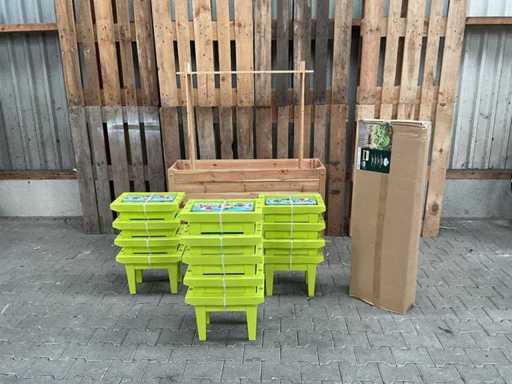 Verschiedene Blumentöpfe – Blumentopf (16x)