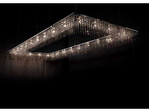 Ilfari - Sky Cycles Rechteck H16 - Pendellampe