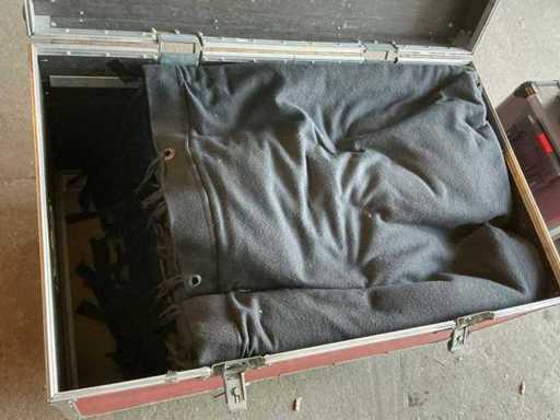 Theaterdoek 6x6m (2x)