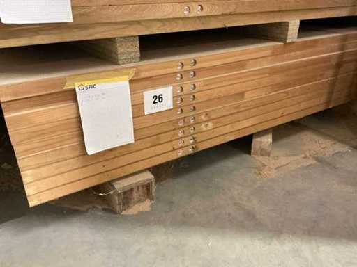 Unpainted tubetrowel fire-resistant painter's doors (9x)