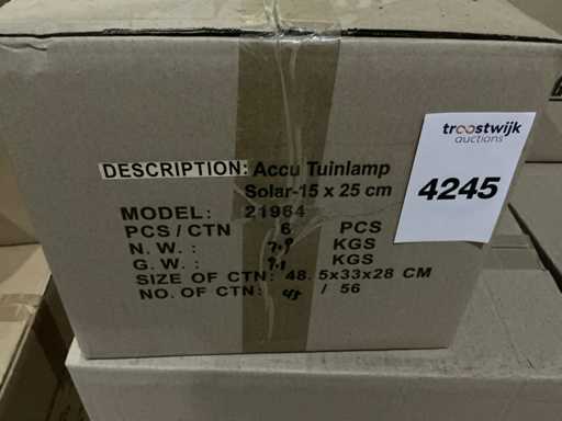 MaxxGarden 21964 Lampada da giardino senza filo (84x)