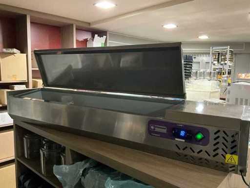 Diamond Refrigeration Equipment SX160/CC Kühlvitrine Edelstahl