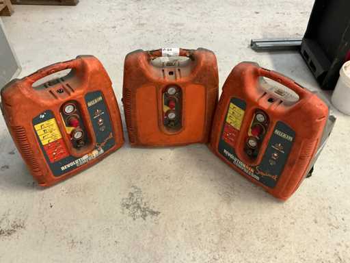 Compressore d'aria portatile NuAir Revolution Air Squirrel (3x)