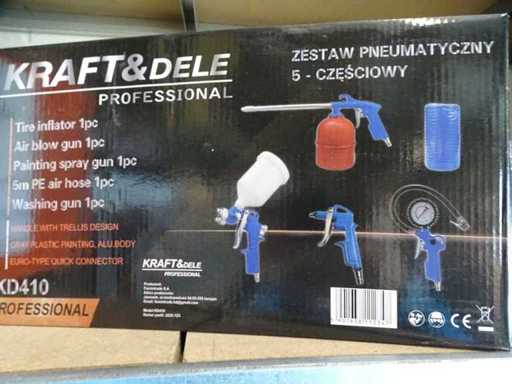 Vari utensili pneumatici
