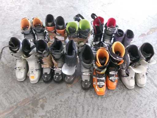 Skischoenen Mix, gebruikt (G2) (10x)