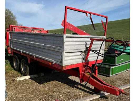 Schuitemaker - poziomy épandage 2 hérissons - Epandeur Fumier podwójny essieux 2 hérissons - 2005