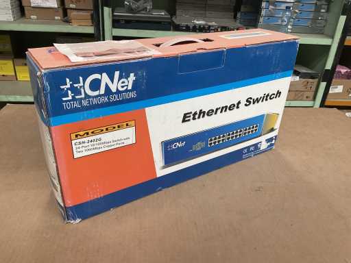 Switch Ethernet CNet CSH-2402G