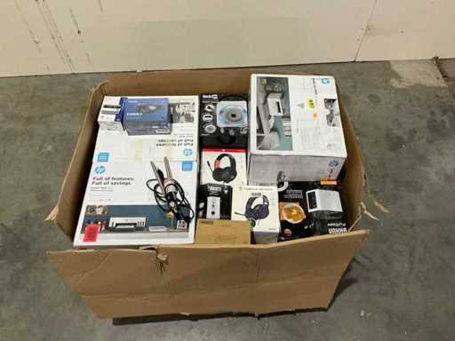 Marchandises de retour de palettes