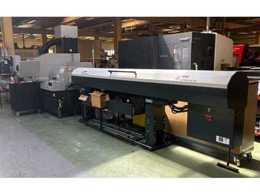 Hanwha - XD38II-R NHY - CNC tokarka 5 osi z podajnikiem LNS bar, wysokim ciśnieniem 120 barów i zintegrowanym ssaniem - 2023