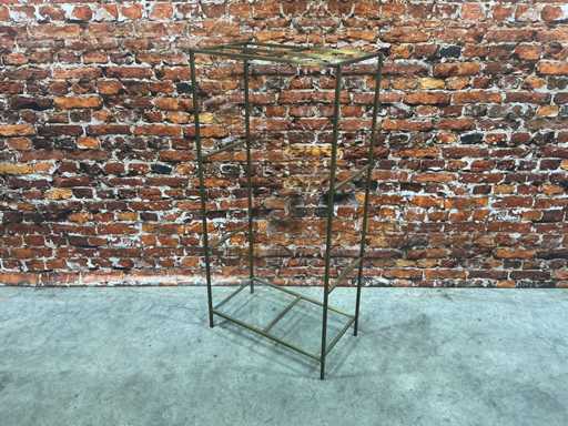 Brass clothes rack (3x)