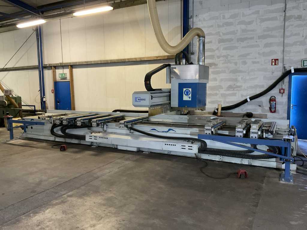 2005 WEEKE Optimat BHC 550 CNC-Bearbeitungszentrum