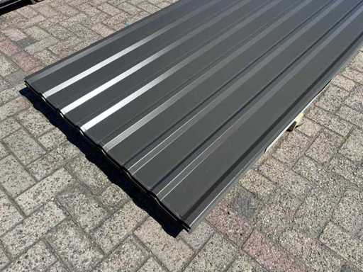 Blachy dachowe 275x114 cm, 50 elementów 156m2 nowe, nieużywane
