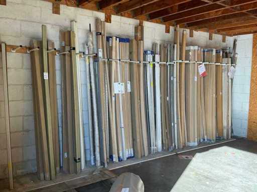 Batch of various skirting boards