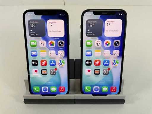 Apple iPhone 12 - 64GB - Nero (2x)