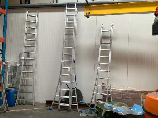 Solid D 3x14 Échelle coulissante en aluminium 3 pièces