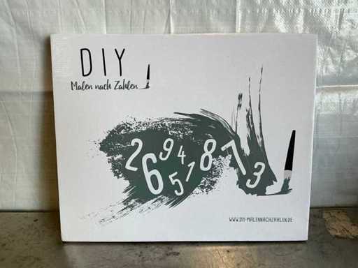 Pictura DIY Malen Nach Zahlen pe numere (4x)