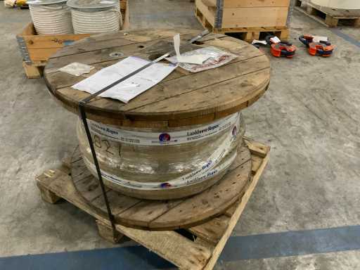 Lankhorst Reel filo di acciaio zincato, 1960 N/MM2 6x36WS+IWRC RHRL 22mm