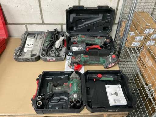 Parkside Haakse slijpmachine, slagmoersleutel