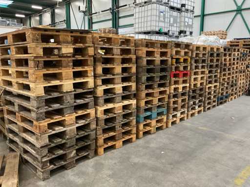 Lotto di pallet EURO, 135 pezzi