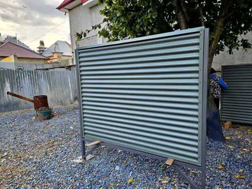 EMANUEL STEEL SHEET PANEL Steel sheet panel (14 pcs)
