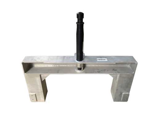 Black Waterski Wakeboard pole with aluminum frame 100 x 47 cm