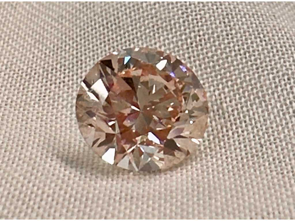 Diamant Diamant - 2,06 Karat Diamant Fancy Pink (zertifiziert)