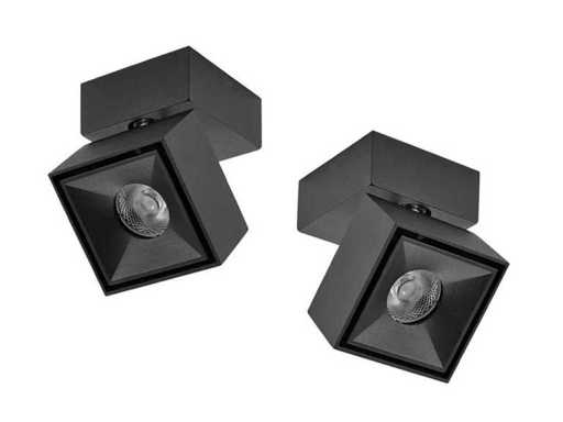 12 x Solo Hunter LED-Deckenspots