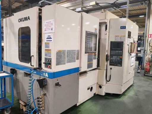 OKUMA MA-40HA Poziome Paletowe Centrum CNC
