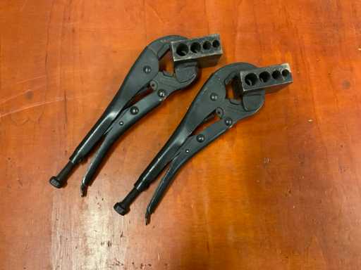 Gedore Klemtang t.b.v nippels in kunststofleiding (2x)