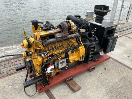 John Deere 6068HFG82 6-cilinder scheepsmotor met Stamford alternator