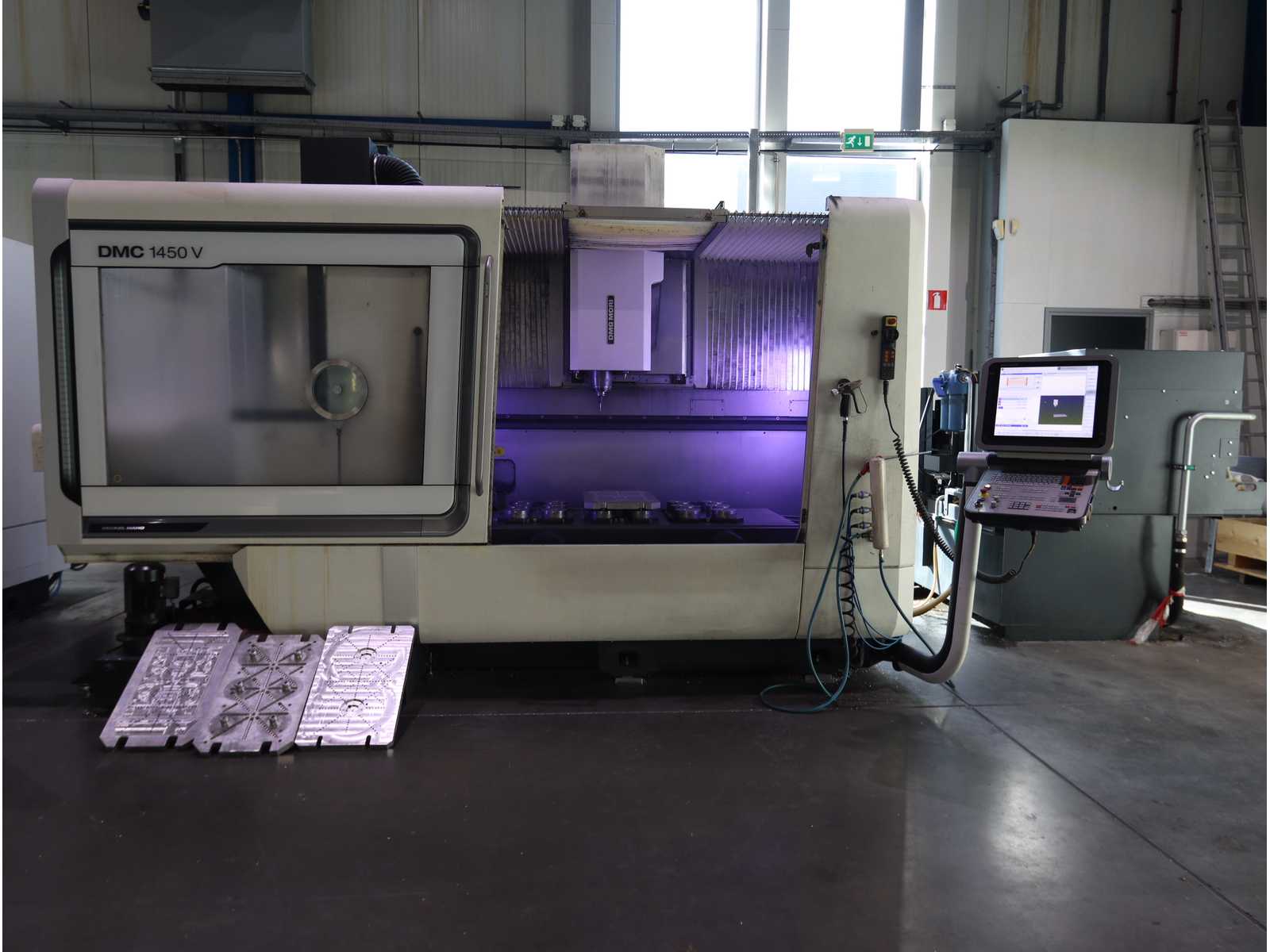 2015 DMG Mori DMC1450V CNC Vertical Machining Centers