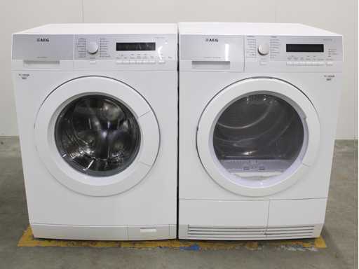 AEG Lavamat Protex Waschmaschine & AEG Lavatherm Protex Trockner