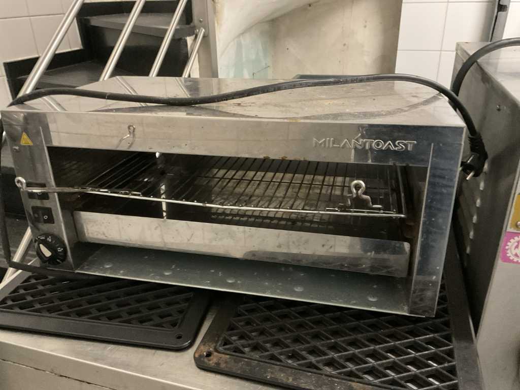 Milantoast grill device