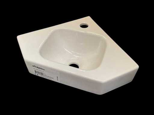 Sphinx Keramikbrunnen 27x27 cm weiß