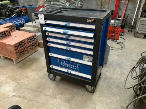 Cărucior scule Scheppach TW100 2021