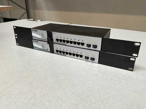 Commutateur D-Link DGS-1210-10P (2x)