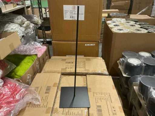 Standardowy prostokąt metalowy z pinem H60cm (408x)