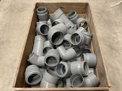 Partij PVC hulpstukken