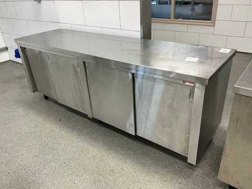 Edelstahl-Arbeitsschrank