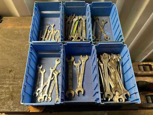 Série de clés à molette