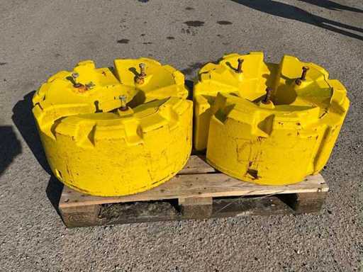 Wielgewichten ca. 700kg (2x)