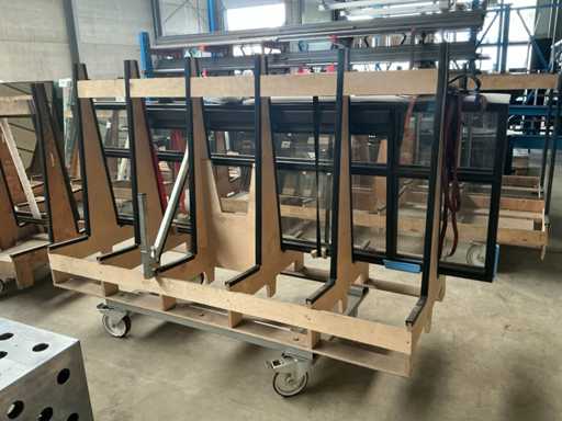 Deltarack Transportbok met verrijdbaar onderstel