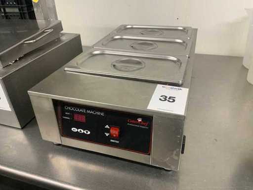 Plateau réchauffant au chocolat Caterchef