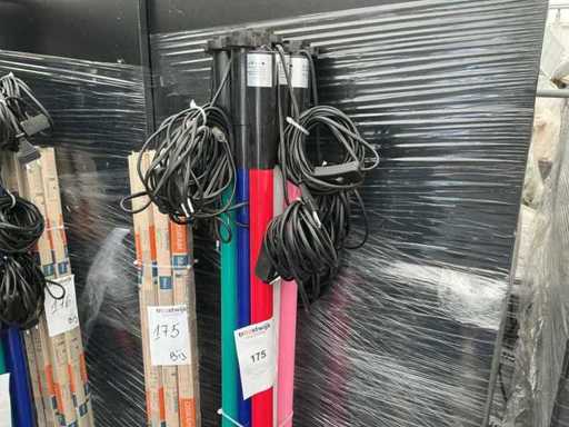 Beaucoup de lampes tubulaires connectables Longueur 165 cm