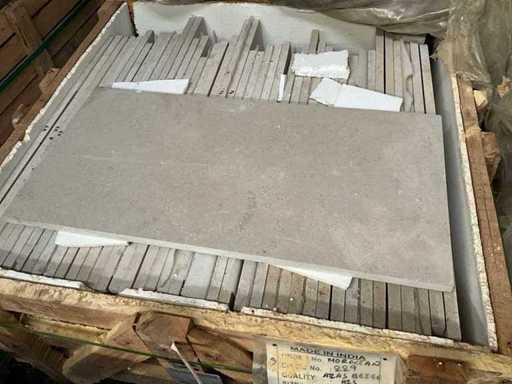 Moroccan beige Natural stone garden tile