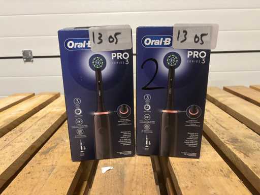Oral-b - Braun - szczoteczka do zębów - pielęgnacja jamy ustnej (2x)