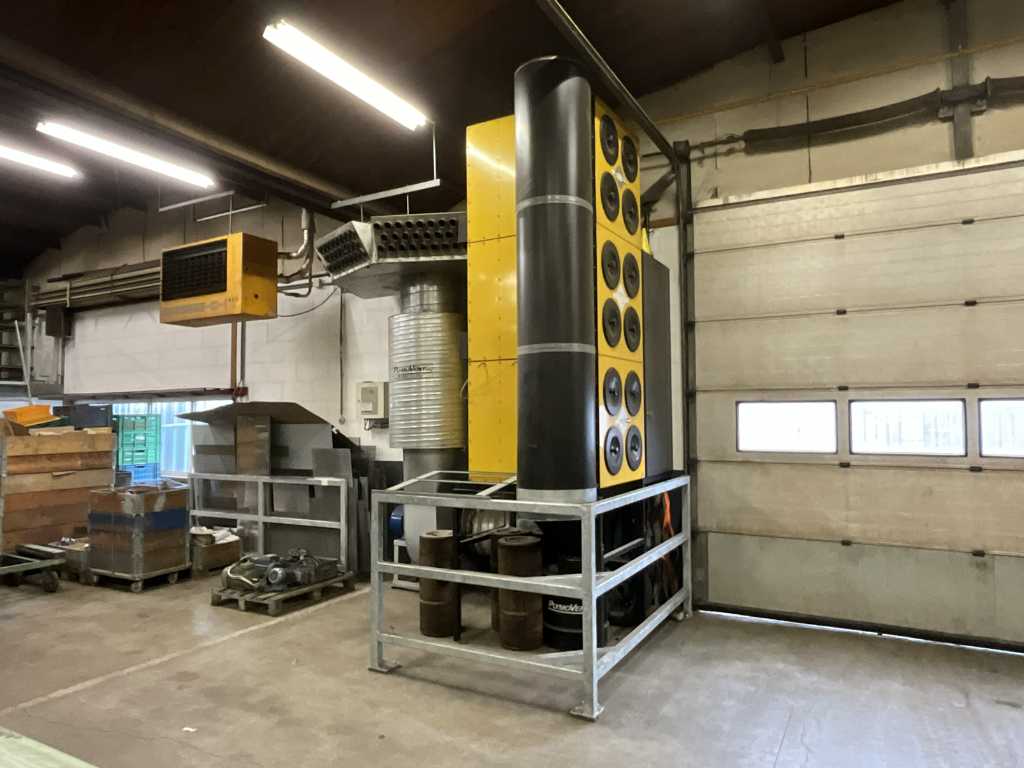 Plymovent Multi Dust Collection Indoor air extraction and filtration installation